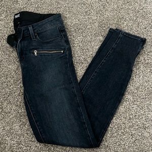 Dark wash Paige jeans. Size 26